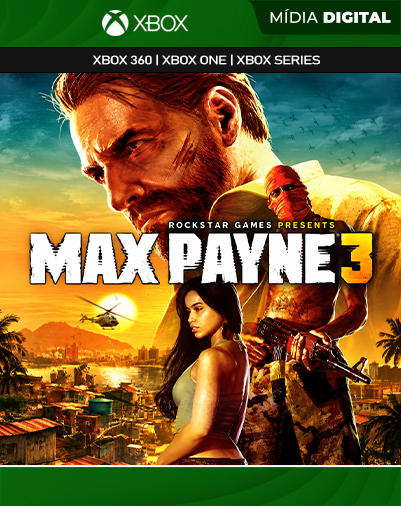 Max Payne 3 XBOX 360 Mídia Digital