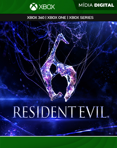 Resident Evil 6 XBOX 360 Mídial Digital