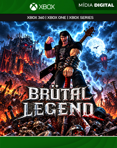 Brütal Legend XBOX 360 Mídia Digital