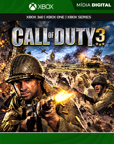 Call of Duty® 3 XBOX 360 Mídia Digital