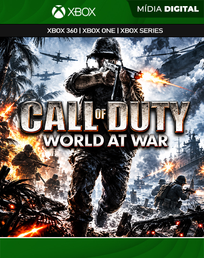 Call of Duty®: World at War XBOX 360 Mídia Digital