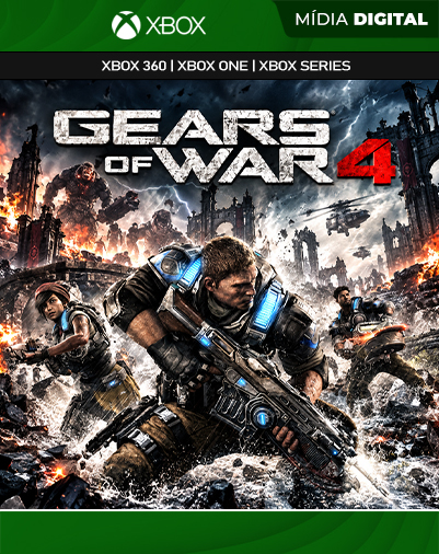 Gears of War 4 Xbox Mídia Digital