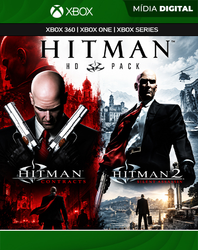 Hitman HD Pack XBOX 360 Mídia Digital