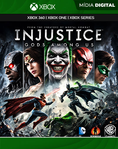 Injustice: Gods Among Us XBOX 360 Mídia Digital