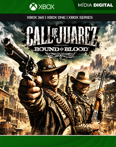 Call of Juarez: Bound in Blood XBOX 360 Mídia Digital