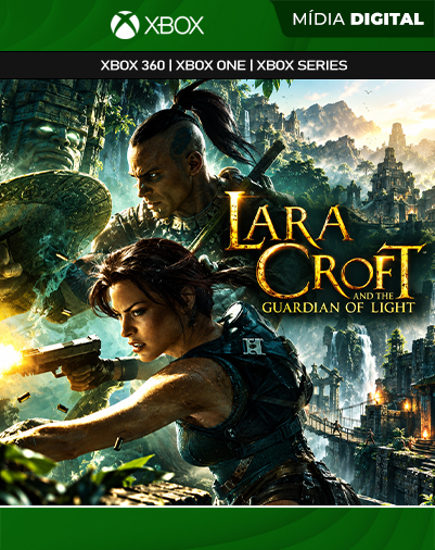 Lara Croft and the Guardian of Light XBOX 360 Mídia Digital