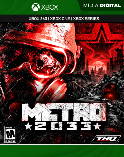 Metro 2033 XBOX 360 Mídia Digital