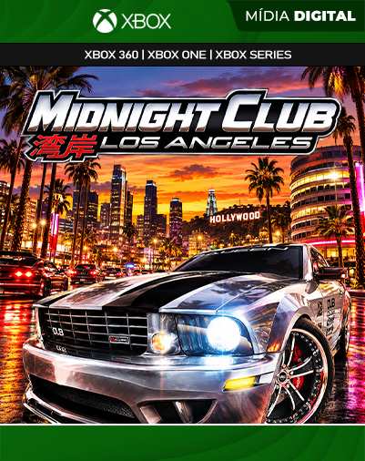 Midnight Club: Los Angeles Complete XBOX 360 Mídia Digital