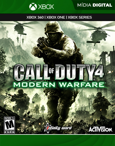 Call of Duty® 4: Modern Warfare® XBOX 360 Mídia Digital