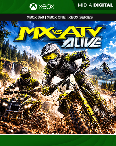 MX vs. ATV Alive XBOX 360 Mídia Digital