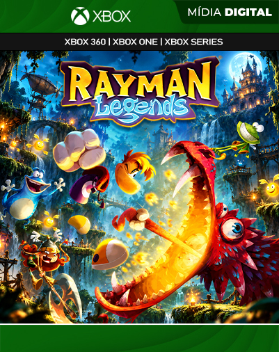 Rayman Legends XBOX 360 Mídia Digital