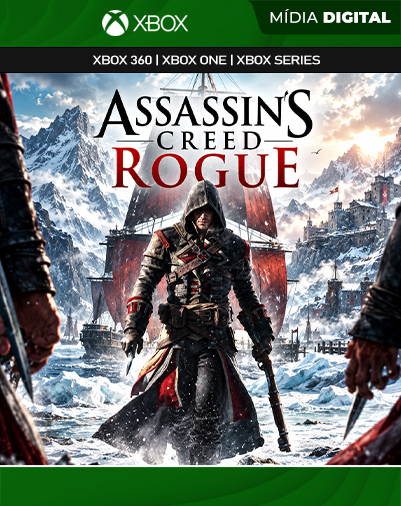 Assassin's Creed Rogue XBOX 360 Mídia Digital