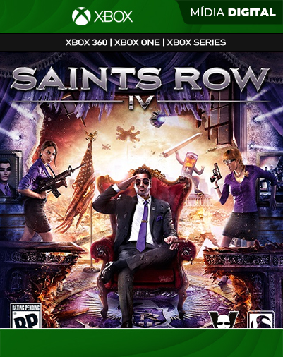 Saints Row IV XBOX 360 Mídia Digital