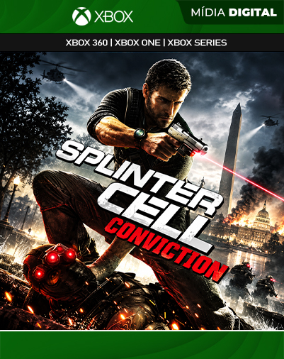 Tom Clancy's Splinter Cell® Conviction™ XBOX 360 Mídia Digital
