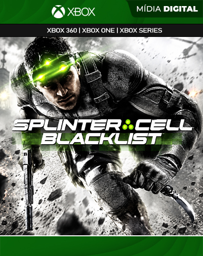 Tom Clancy's Splinter Cell: Blacklist XBOX 360 Mídia Digital